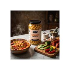 Garbanzos en frasco de vidrio YEYA (540 g / 19 oz) - Miniatura 4