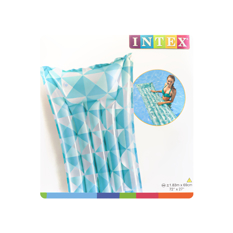 Colchoneta inflable azul 1.83 m x 69 cm Intex - Miniatura 5