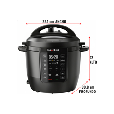 Olla multiusos 5.7 L color negro Instant Pot Rio Gourmet - Miniatura 2