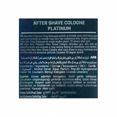 Colonia platino para después del afeitado Arko (255 ml) - Miniatura 7