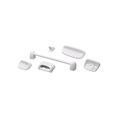 Juego completo de accesorios de porcelana para baño FV - Miniatura 4