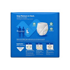 Pañales desechables para adultos tipo pants talla L FitRight (20 U) - Miniatura 2