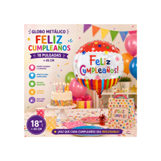 Globo de Feliz Cumpleaños 18'' Ballon - Miniatura 4