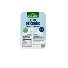 Lomo de cerdo sin piel y sin hueso Del Bosque (1.82 kg / 4 lb) - Miniatura 2