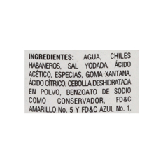 Salsa picante verde de chile habanero El Yucateco (150 ml) - Miniatura 4