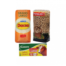 Arroz largo + Garbanzo extra 9 mm + Caldo sabor carne - Miniatura 2