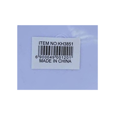 Cesto de basura floreado para meseta con tapa oscilante Gutza (1 U) - Miniatura 3