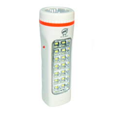 Lámpara led 2W con linterna 1 W recargable Huyu - Miniatura 6
