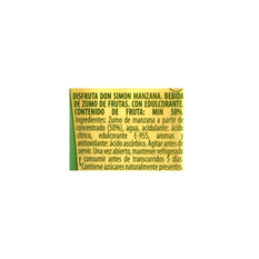 Zumo - jugo - de manzana Disfruta Don Simon (6 x 200 ml) - Miniatura 3