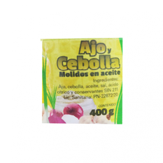 Ajo y cebolla molidos en aceite El Roble (400 g / 14.1 oz) - Miniatura 4