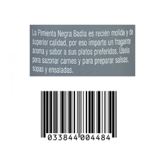 Pimienta negra molida Badia (56.7 g / 2 oz) - Miniatura 3