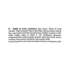 Jugo de cocktail Badelli (27 x 200 ml / 6.76 oz fl) - Miniatura 3