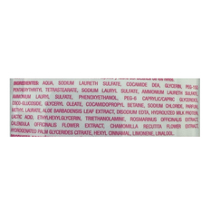 Champú íntimo aroma a frambuesa Micelar Balance LomecanV (200 ml) - Miniatura 3