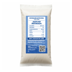 Azúcar blanca refinada Campo Vivo (8 x 500 g / 1.1 lb) - Miniatura 3