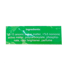 Detergente en polvo para ropa Universal Prodoxa (5 x 1 kg / 2.2 lb) - Miniatura 3
