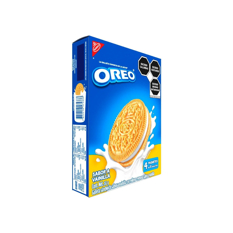 Galleta sándwich sabor a vainilla con relleno cremoso sabor a vainilla Oreo (252 g / 8.89 oz) - Miniatura 2