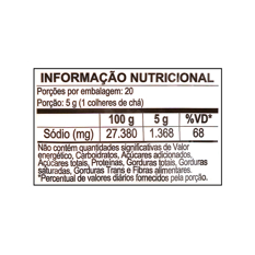 Bicarbonato de sodio Apti (100 g / 3.53 oz) - Miniatura 3