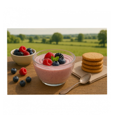 Yogurt probiótico de coágulo sabor frutos del bosque Alask (4 L) - Miniatura 4