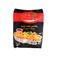 Caja de papas pre-fritas Dalsa (4 x 2.5 kg / 5.5 lb) - Miniatura 2