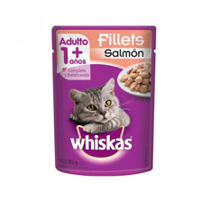 Comida para gatos adulto sabor filetes de salmón Whiskas (85 g / 2.99 oz) - Miniatura 2