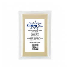 Interruptor simple Lumi (1 U) - Miniatura 3