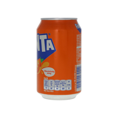 Refresco gaseado de naranja Fanta (330 ml) - Miniatura 2