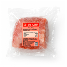 Lomo de cerdo sin piel y sin hueso PDL LMC (700 g / 1.54 lb) - Miniatura 2