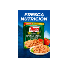 Atún en hojuelas en agua con aceite clásico Tuny (2 x 75 g / 2.64 oz) - Miniatura 5