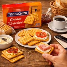 Galletas cream cracker Todeschini (360 g / 12.7 oz) - Miniatura 4