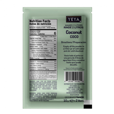 Refresco instantáneo sabor coco YEYA (10 g) - Miniatura 3