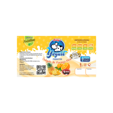 Yogurt Probiótico coágulo de naranja piña Lialy’s (4 L) - Miniatura 2