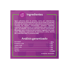Comida para gatos adulto sabor filetes de salmón Whiskas (85 g / 2.99 oz) - Miniatura 4