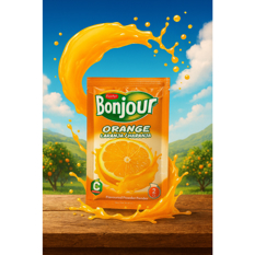 Refresco instantáneo sabor naranja Bonjour Kenter (10 g) - Miniatura 4