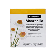 Infusión manzanilla Carmencita (12 g) - Miniatura 2