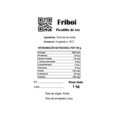 Picadillo de res Friboi (1 kg / 2.2 lb) - Miniatura 3
