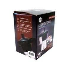 Cafetera clásica de inducción negra de 3 tazas Eone MK-3T - Miniatura 4