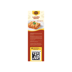Lasaña de jamón congelada Wapa (460 g / 1.01 lb) - Miniatura 3
