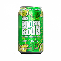 Refresco de limón Max Booms Boom (24 x 330 ml) - Miniatura 2