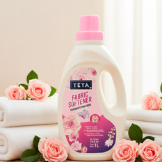 Suavizante para ropa con aroma a rosa YEYA (1 L) - Miniatura 2