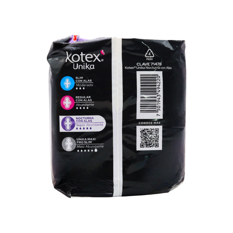 Toallas femeninas con alas Kotex Unika Nocturna (10 U) - Miniatura 3