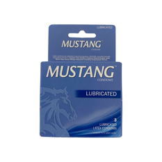 Condón de látex lubricado Mustang (3 U) - Miniatura 2