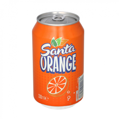 Refresco gaseado de naranja Santa (24 x 330 ml) - Miniatura 3
