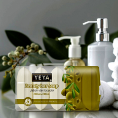 Jabón de tocador de oliva YEYA (2 x 300 g / 10.58 oz) - Miniatura 4