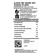 Lomo de cerdo sin piel y sin hueso AZ Mercado-Familiar (1.36 kg / 3 lb) - Miniatura 3