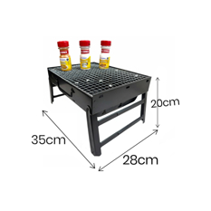 Mini asador portátil con sazonadores McCormick - Miniatura 4