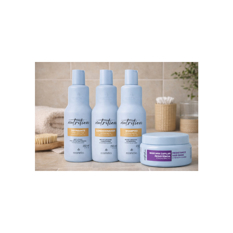 Champú hidratante + acondicionador hidratante + tratamiento capilar de mantenimiento desrizador + mascarilla capilar resistencia - Miniatura 2