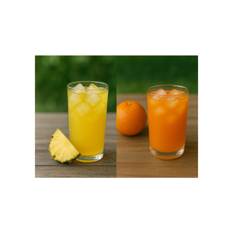 Combo de refrescos instantáneo sabor piña+ mandarina + mango + guanabana + coco - Miniatura 5