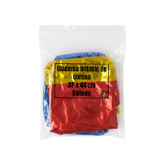 Diadema inflable de corona Balloon - Miniatura 3