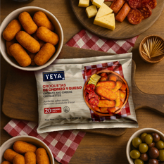 Croquetas de Chorizo y Queso YEYA (363 g / 12.8 oz) - Miniatura 5