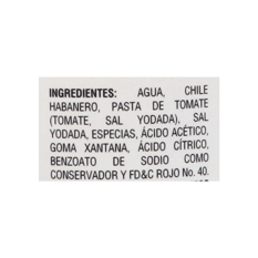 Salsa picante roja de chile habanero El Yucateco (150 ml) - Miniatura 5